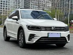 2021 Volkswagen Tiguan L 430PHEV Flagship, белый — фото 3