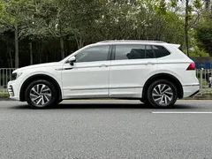 2021 Volkswagen Tiguan L 430PHEV Flagship, белый — фото 4