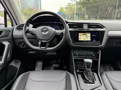 2021 Volkswagen Tiguan L 430PHEV Flagship, белый — фото 7