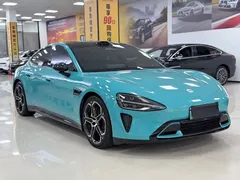 2024 Xiaomi SU7 4WD Long Range Advanced ADAS Max, синий — фото 3