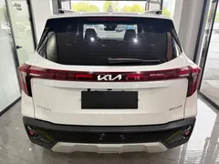 2023 Kia Seltos 1.5L CVT Luxury, белый — фото 4