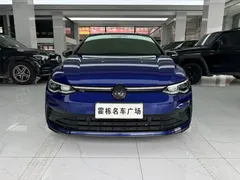 2021 Volkswagen Golf 280TSI DSG R-Line, синий — фото 2