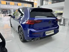 2021 Volkswagen Golf 280TSI DSG R-Line, синий — фото 4