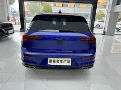 2021 Volkswagen Golf 280TSI DSG R-Line, синий — фото 5