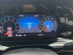 2021 Volkswagen Golf 280TSI DSG R-Line, синий — фото 9