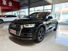 2020 Audi Q5L 40 TFSI Fashion, чёрный — фото 1