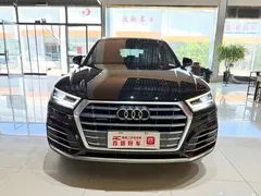 2020 Audi Q5L 40 TFSI Fashion, чёрный — фото 2