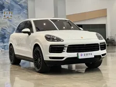 2022 Porsche Cayenne E-Hybrid 2.0T PHEV Platinum, белый — фото 3