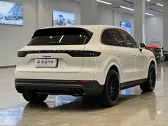 2022 Porsche Cayenne E-Hybrid 2.0T PHEV Platinum, белый — фото 4