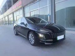 2023 Hongqi E-QM5 EV 560km PLUS, чёрный — фото 3