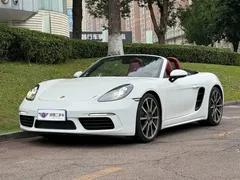 2020 Porsche 718 Boxster 2.0T, белый — фото 1