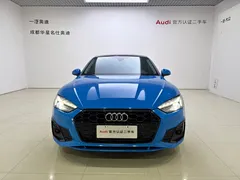 2021 Audi A5 Sportback 40 TFSI Fashion Dynamic, синий — фото 2