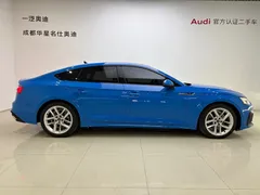 2021 Audi A5 Sportback 40 TFSI Fashion Dynamic, синий — фото 3