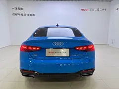 2021 Audi A5 Sportback 40 TFSI Fashion Dynamic, синий — фото 5