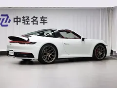 2022 Porsche 911 Targa 4 3.0T, белый — фото 3