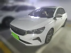2022 Geely Emgrand 1.5L CVT Elite 4th Gen, белый — фото 2