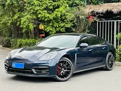 2021 Porsche Panamera 2.9T Executive, синий — фото 1