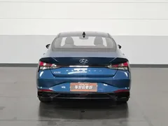 2022 Hyundai Elantra 1.5L CVT GLX Elite, синий — фото 4