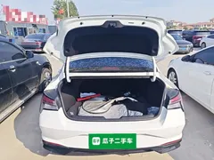 2021 Hyundai Elantra 1.5L CVT LUX Premium, белый — фото 19