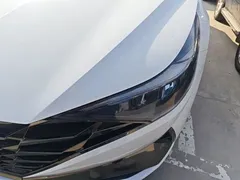 2021 Hyundai Elantra 1.5L CVT LUX Premium, белый — фото 24