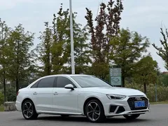 2022 Audi A4L 40 TFSI Fashion Dynamic, белый — фото 3