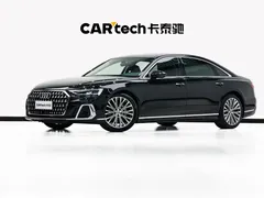 2023 Audi A8L 50 TFSI quattro Select, чёрный — фото 1
