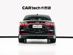 2023 Audi A8L 50 TFSI quattro Select, чёрный — фото 6
