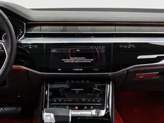 2023 Audi A8L 50 TFSI quattro Select, чёрный — фото 16