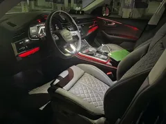 2021 Audi Q8 55 TFSI Luxury Dynamic, синий — фото 4