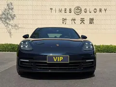 2019 Porsche Panamera 4 Long Wheelbase 2.9T, синий — фото 2
