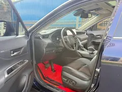 2022 Toyota Harrier Hybrid 2.5L CVT 2WD Luxury, синий — фото 4
