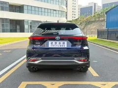 2022 Toyota Harrier Hybrid 2.5L CVT 2WD Luxury, синий — фото 8