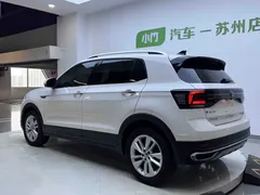 2022 Volkswagen T-Cross 280TSI DSG Comfort, белый — фото 4