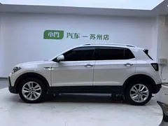 2022 Volkswagen T-Cross 280TSI DSG Comfort, белый — фото 7