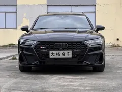 2021 Audi A7 45 TFSI, чёрный — фото 2