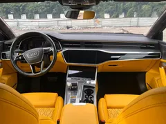 2021 Audi A7 45 TFSI, чёрный — фото 7