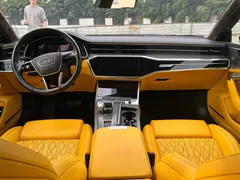 2021 Audi A7 45 TFSI, чёрный — фото 8