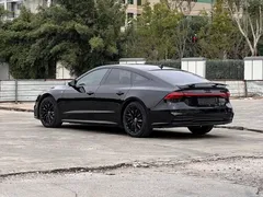2021 Audi A7 45 TFSI, чёрный — фото 10