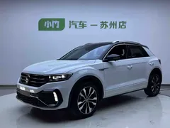 2022 Volkswagen T-Roc 280TSI DSG 2WD R-Line Pro PLUS, белый — фото 1