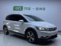2021 Volkswagen Touran L 280TSI DSG Tuojie Edition 7-seat, белый — фото 3