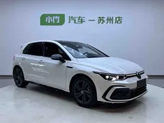 2023 Volkswagen Golf 280TSI DSG R-Line Lite, белый — фото 3