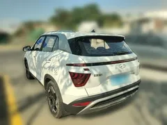 2020 Hyundai Creta 1.5L CVT DLX Premium, белый — фото 25