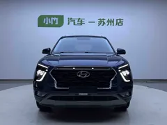 2020 Hyundai Creta 1.5L CVT DLX Premium, синий — фото 2