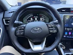 2020 Hyundai Creta 1.5L CVT DLX Premium, синий — фото 13