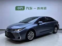 2023 Toyota Corolla 1.8L Hybrid Elite, синий — фото 1