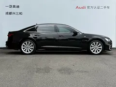 2023 Audi A6L 45 TFSI Premium Sport, чёрный — фото 2