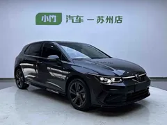 2023 Volkswagen Golf 280TSI DSG R-Line, чёрный — фото 3