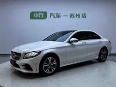 2021 Mercedes-Benz C-Class C 200 L Fashion Sport, белый — фото 1