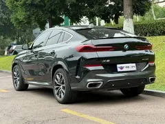 2021 BMW X6, чёрный — фото 4