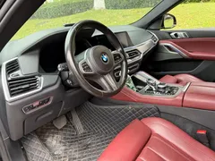 2021 BMW X6, чёрный — фото 7